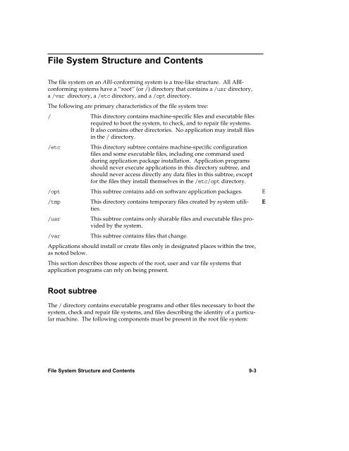 Full Generic System V ABI