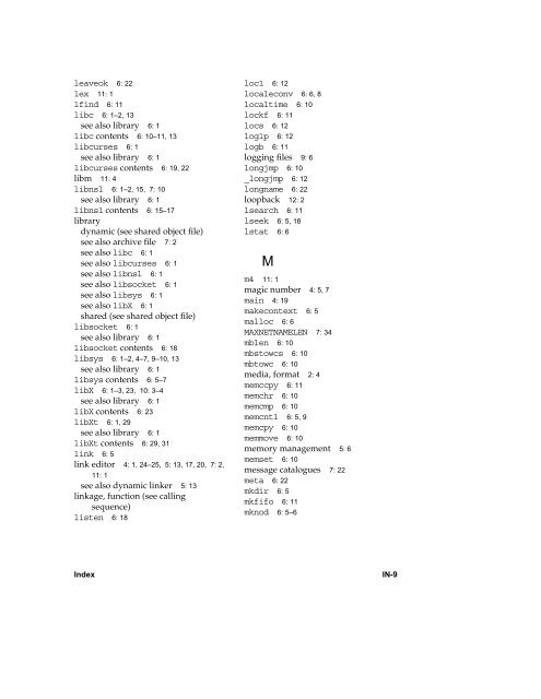 Full Generic System V ABI