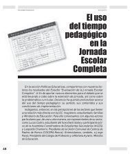 El uso del tiempo pedagógico en la Jornada ... - Revista Docencia