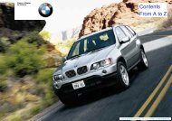 BMW X5 Owners Manual - The Ultimate BMW Enthusiasts Community