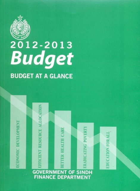 Budget at a glance 2012-13.pdf - Sindh.gov.pk