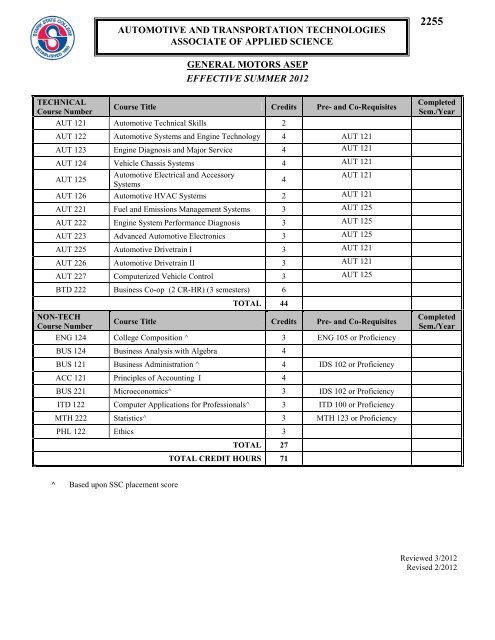 www.starkstate.edu CATALOG 2012-13 - Stark State College