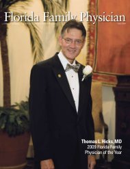 Thomas L. Hicks, MD - Florida Academy of Family Physicians