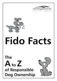 Fido Facts HPS-0970 - Huntingdonshire District Council