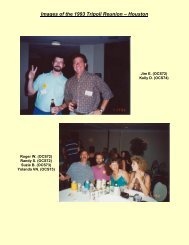 Images of the 1993 Tripoli Reunion â Houston