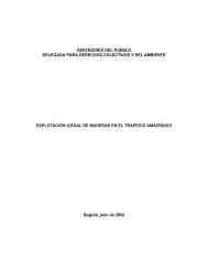 defensoria del pueblo delegada para derechos colectivos y del ...