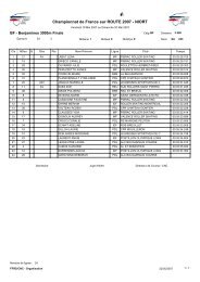 RESULTATS France Route 2007 - Club du Roller Olympic Breuillet ...