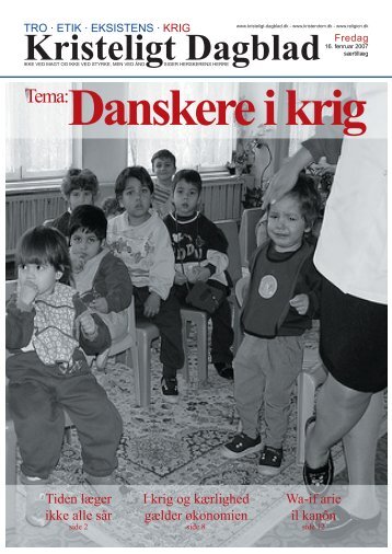 Magasinet "Danskere i krig" - hej