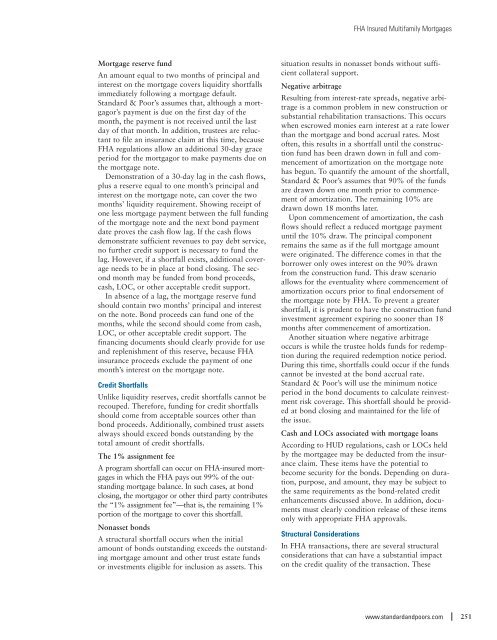 S&P - Public Finance Criteria (2007). - The Global Clearinghouse