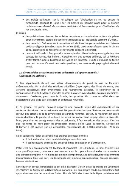 éphémères et curiosités : un patrimoine de circonstances - Arald