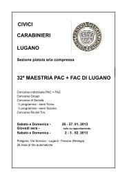 Regolamento - Civici Carabinieri Lugano