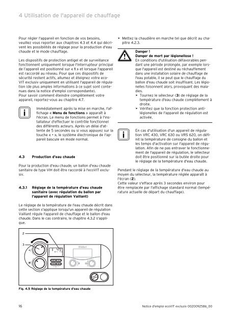 ecoVIT exclusiv - Notice d'emploi - 11 2009 (0.88 MB) - Vaillant