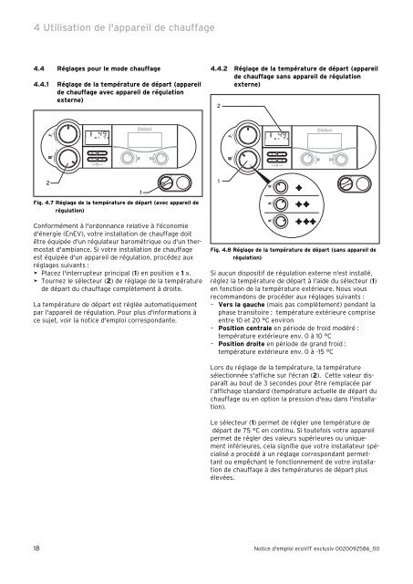 ecoVIT exclusiv - Notice d'emploi - 11 2009 (0.88 MB) - Vaillant