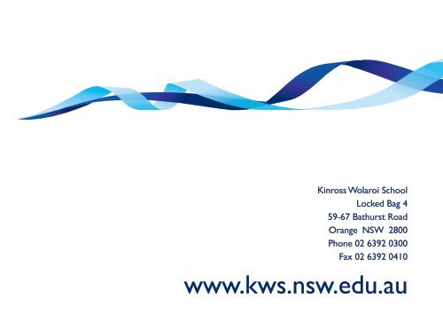Academic Achievements by our 2009 Graduates - Kinross Wolaroi ...