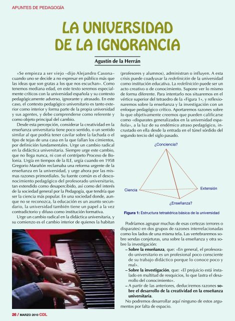 La creatividad en la enseÃ±anza - Colegio de Doctores y Licenciados