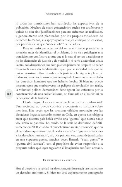 comisiones de la verdad final - Comisión de Derechos Humanos del ...