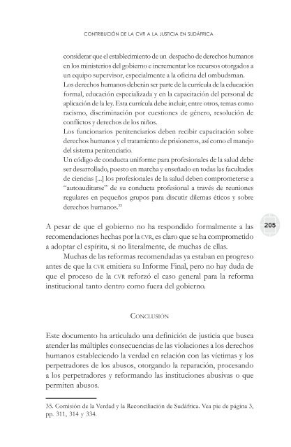 comisiones de la verdad final - Comisión de Derechos Humanos del ...