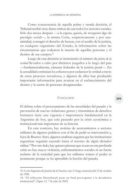 comisiones de la verdad final - Comisión de Derechos Humanos del ...