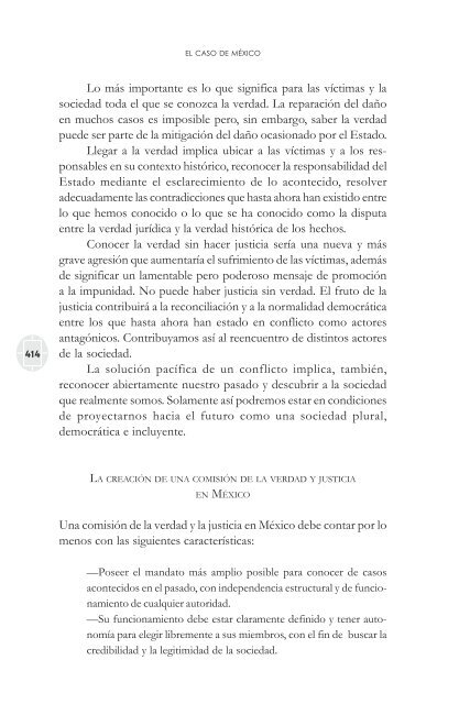 comisiones de la verdad final - Comisión de Derechos Humanos del ...