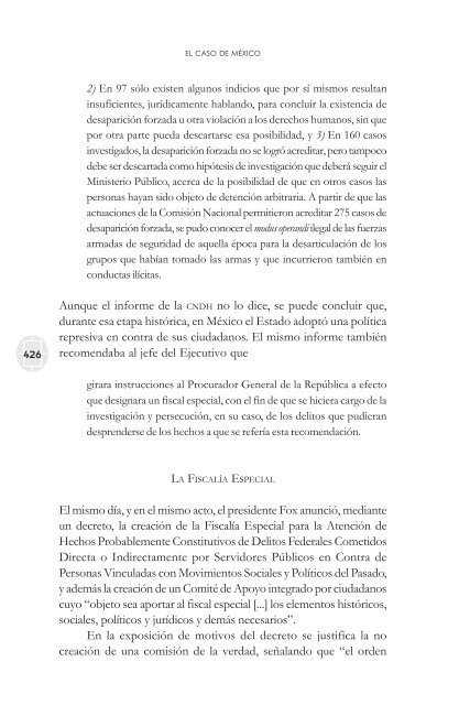 comisiones de la verdad final - Comisión de Derechos Humanos del ...