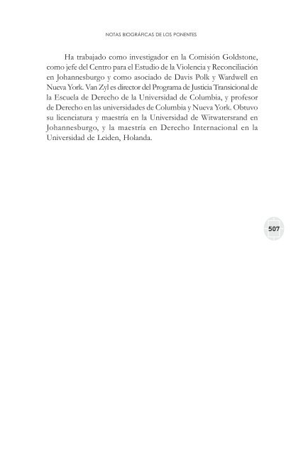 comisiones de la verdad final - Comisión de Derechos Humanos del ...