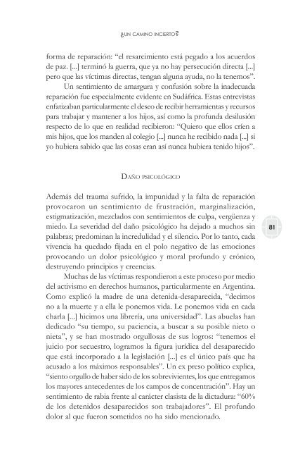 comisiones de la verdad final - Comisión de Derechos Humanos del ...