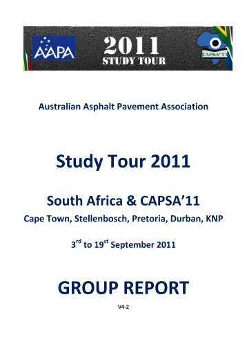 2011_AAPA_Study_Tour.. - Aapaq.org