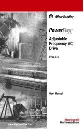 PowerFlex 4 User Manual - ACP & D, Ltd.