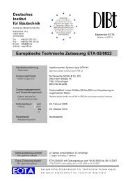Europäische Technische Zulassung ETA-02/0022 - Fischer