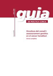 OncoGuia del consell i assessorament genètics en el càncer hereditari