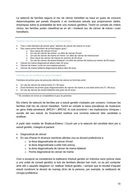 OncoGuia del consell i assessorament genètics en el càncer hereditari