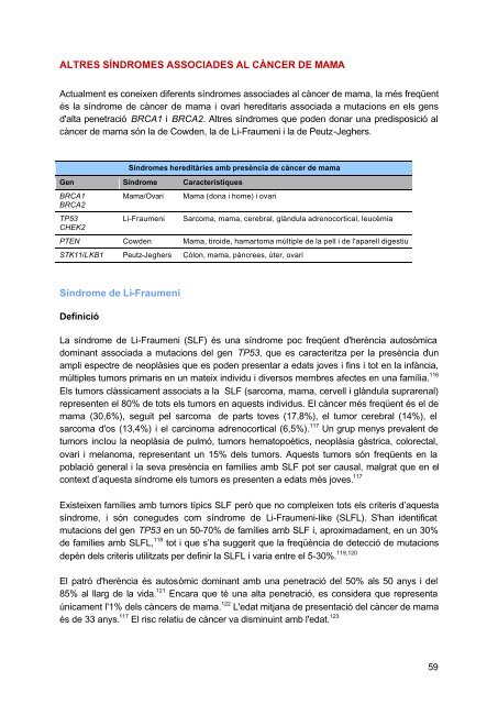 OncoGuia del consell i assessorament genètics en el càncer hereditari