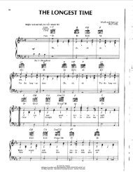 Billy Joel - The Longest Time.pdf - Cifra Club
