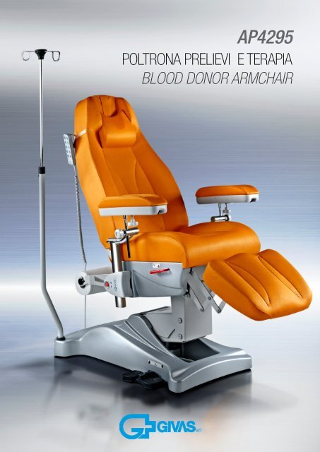 blood donor armchair ap4295 - Givas