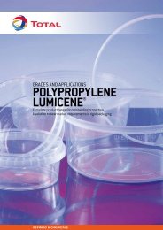 LumiceneÂ® for Rigid packaging - Total Refining & Chemicals