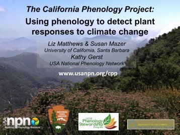 CPP - USA National Phenology Network