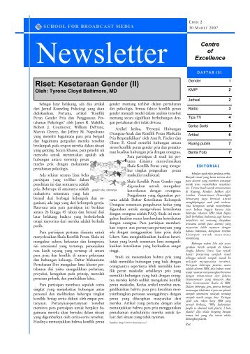 Riset: Kesetaraan Gender (II) - UNDP