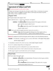 Subject_Verb_Agreement_assignment - Hinsdale South High School
