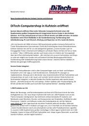Ditech-Computershop in Kufstein er