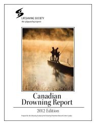 Canadian Drowning Report - Lifesaving Society - BC and Yukon