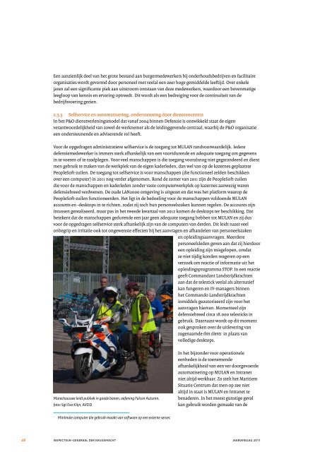 Jaarverslag 2011 van de Inspecteur-generaal der ... - Rijksoverheid.nl