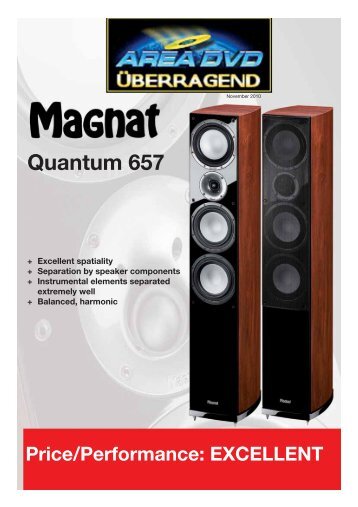 Quantum 657 - Audiokomponentai