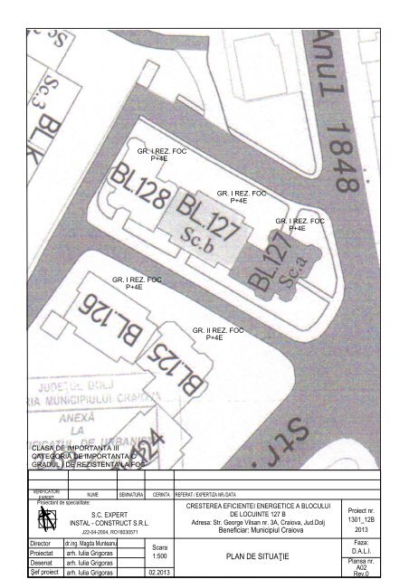 sc expert instal-construct srl – iaşi - Primaria Craiova