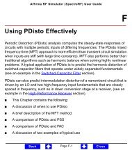 Using Pdisto effectively - Cadence