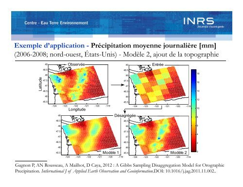 Adaptation des outils PHYSITEL/HYDROTEL au milieu ... - Ouranos