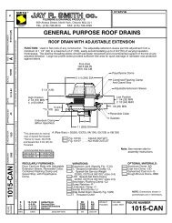 1015-CAN General Purpose Roof Drains, Roof Drain with ...