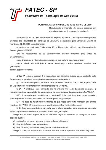 FATEC - SP
