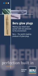 Beru Glow Plugs - W124 Performance