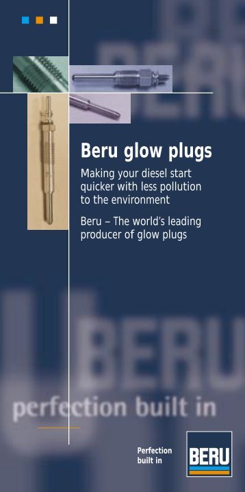 Beru Glow Plugs - W124 Performance