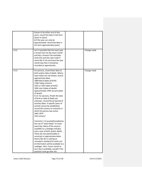 Appendix A - Society of American Archivists